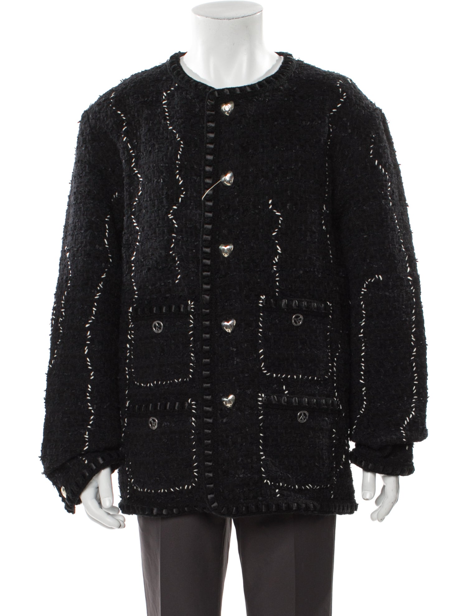 READYMADE Polka Dot Print Utility Jacket w/ Tags