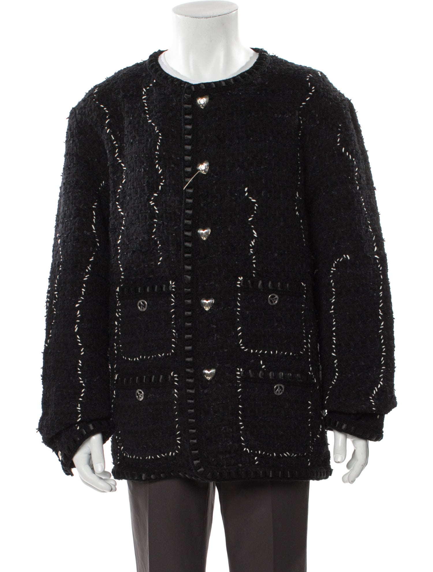 READYMADE Polka Dot Print Moto Jacket w/ Tags