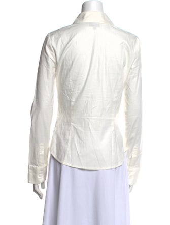 Reformation x Camille Rowe Long Sleeve Button-Up Top