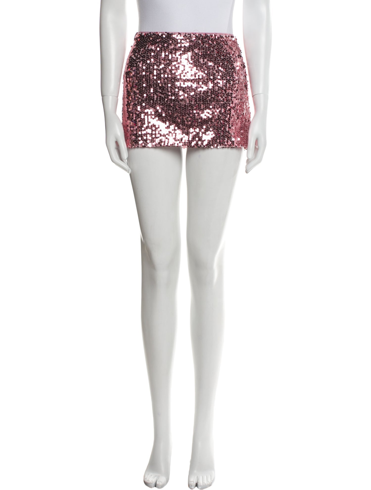 Reformation x Camille Rowe Sequin Mini Skirt w/ Tags