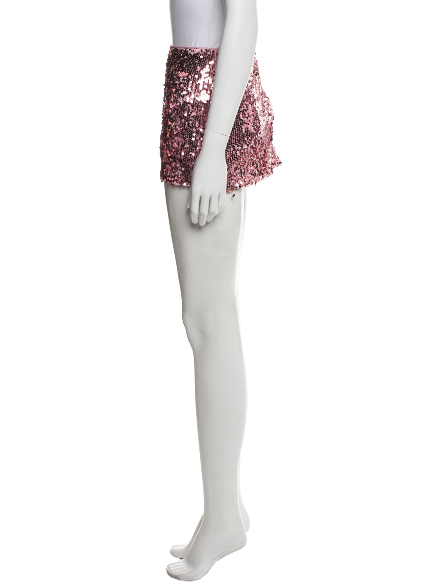 Reformation x Camille Rowe Sequin Mini Skirt w/ Tags