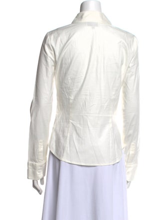 Reformation x Camille Rowe Long Sleeve Button-Up Top