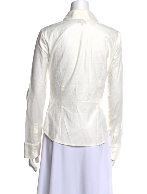 Reformation x Camille Rowe Long Sleeve Button-Up Top