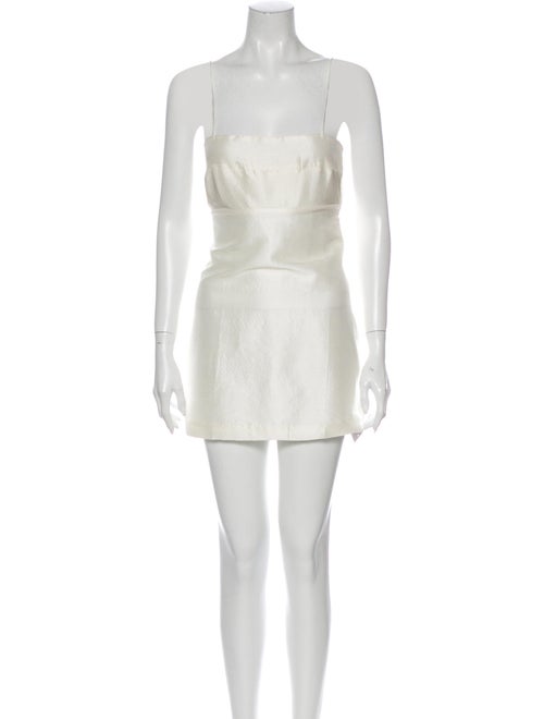 Réalisation Par Silk Mini Dress w/ Tags White