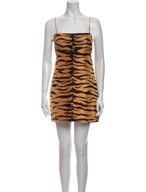 Réalisation Par Silk Mini Dress w/ Tags Orange