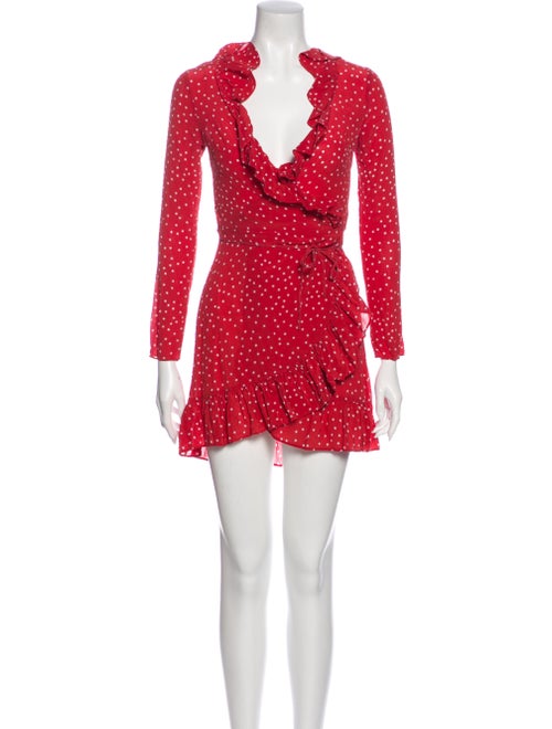 Réalisation Par Silk Mini Dress Pink
