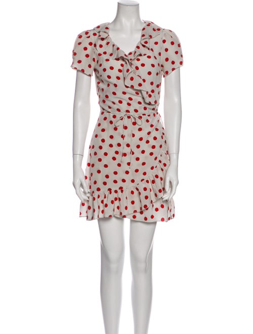 Réalisation Par Silk Mini Dress White