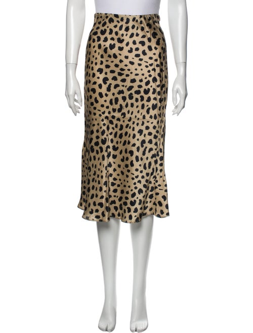 Réalisation Par Silk Midi Length Skirt