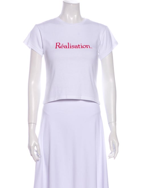 Réalisation Par Realisation Logo TEE Graphic Print