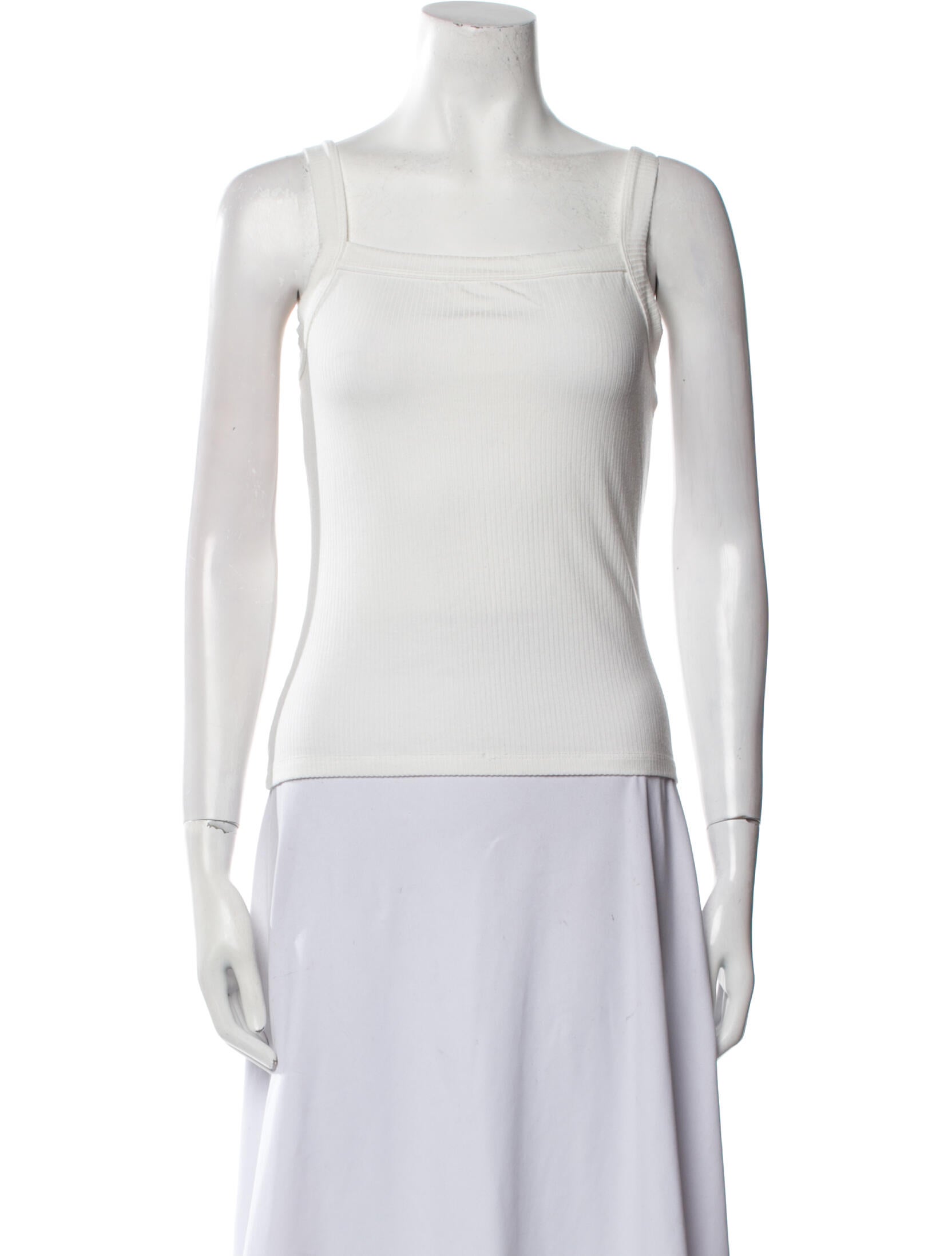 Réalisation Par Square Neckline Sleeveless Top