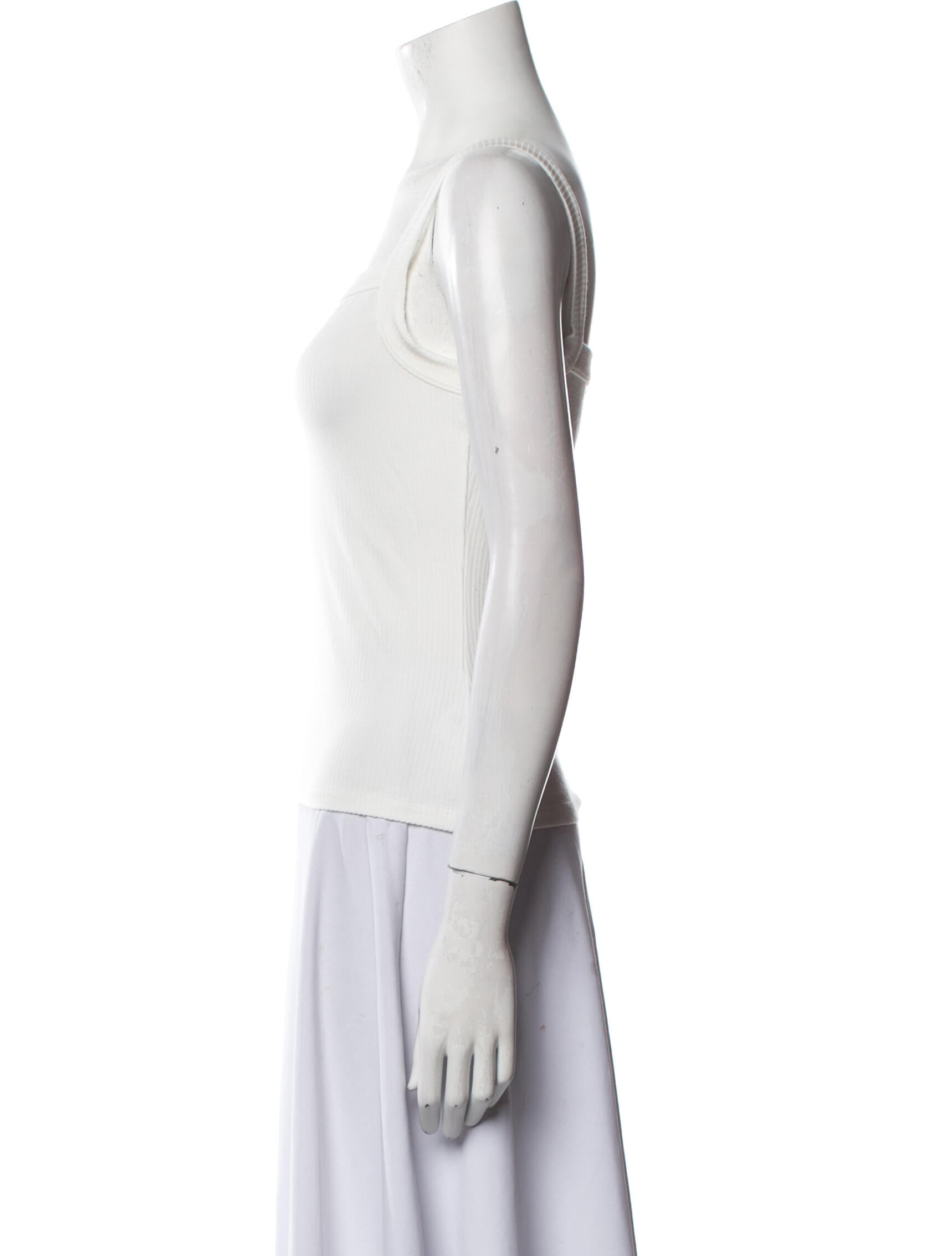 Réalisation Par Square Neckline Sleeveless Top