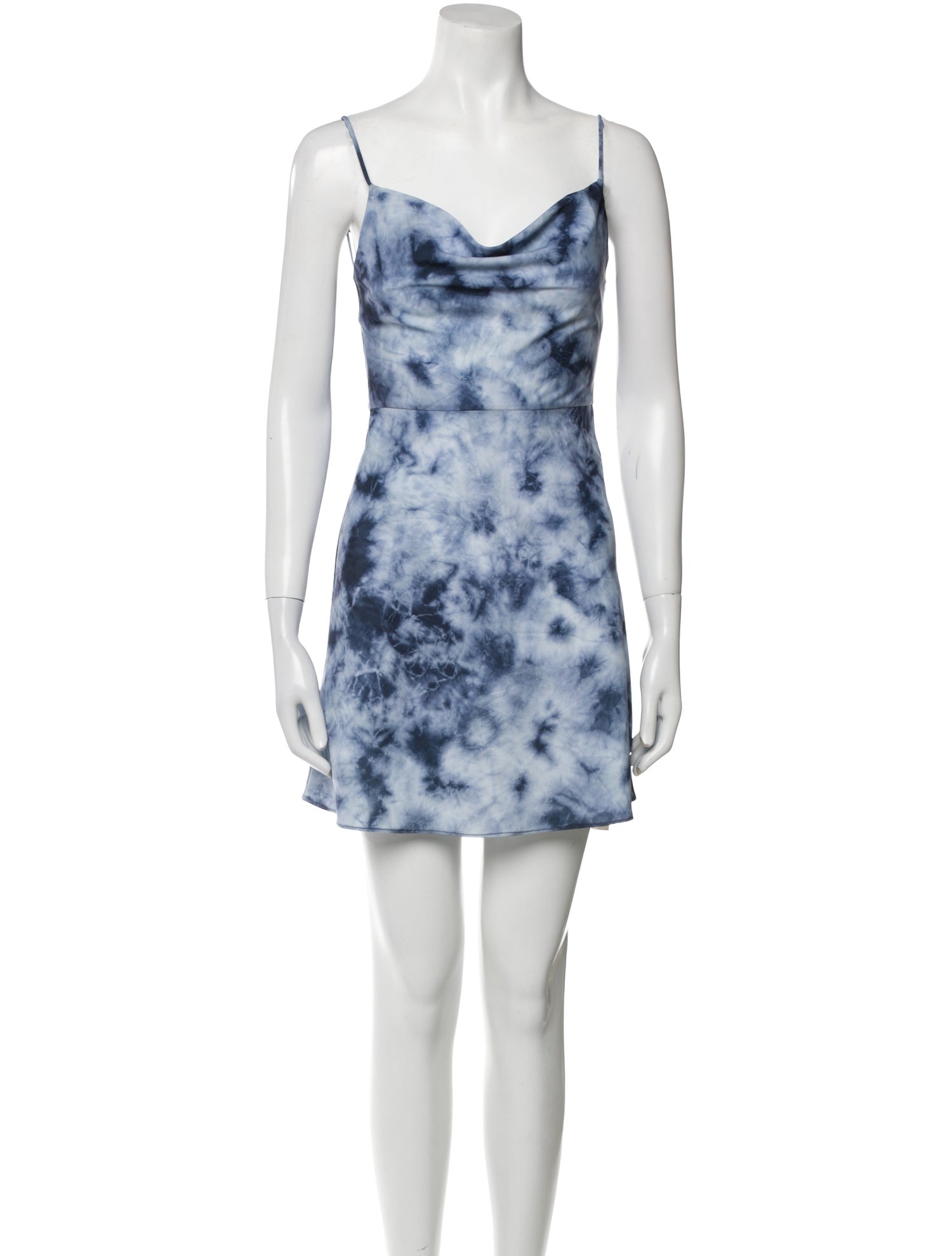 Réalisation Par Tie-Dye Print Mini Dress