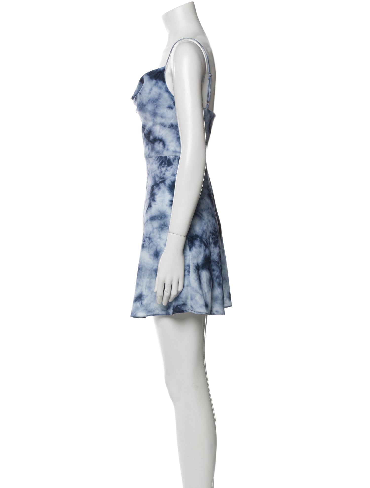 Réalisation Par Tie-Dye Print Mini Dress