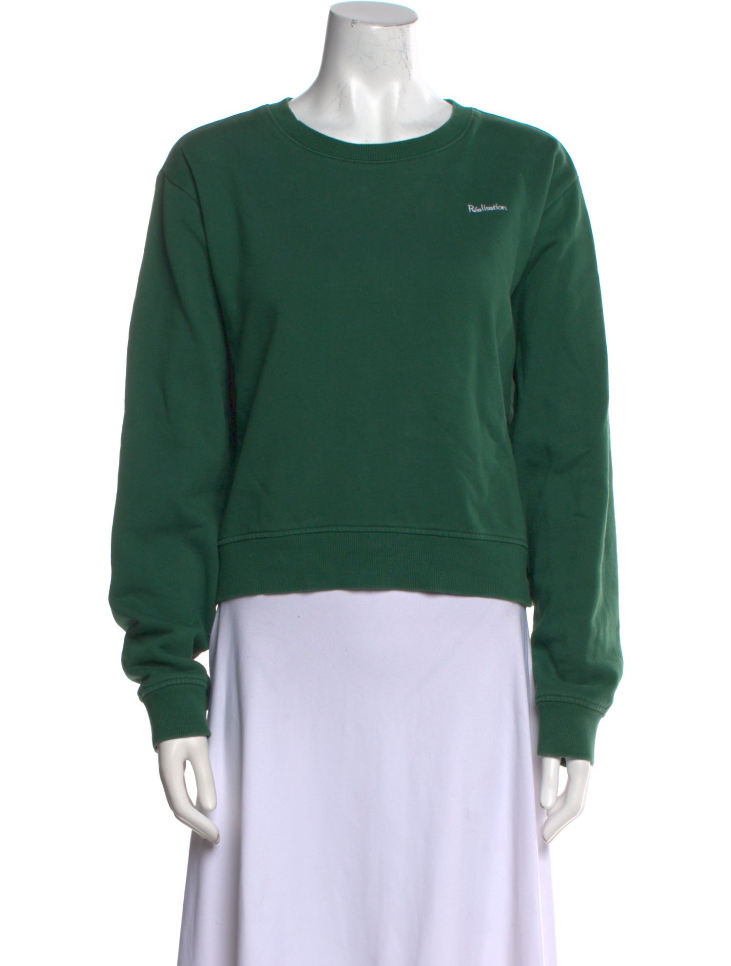 Réalisation Par Crew Neck Long Sleeve Sweatshirt