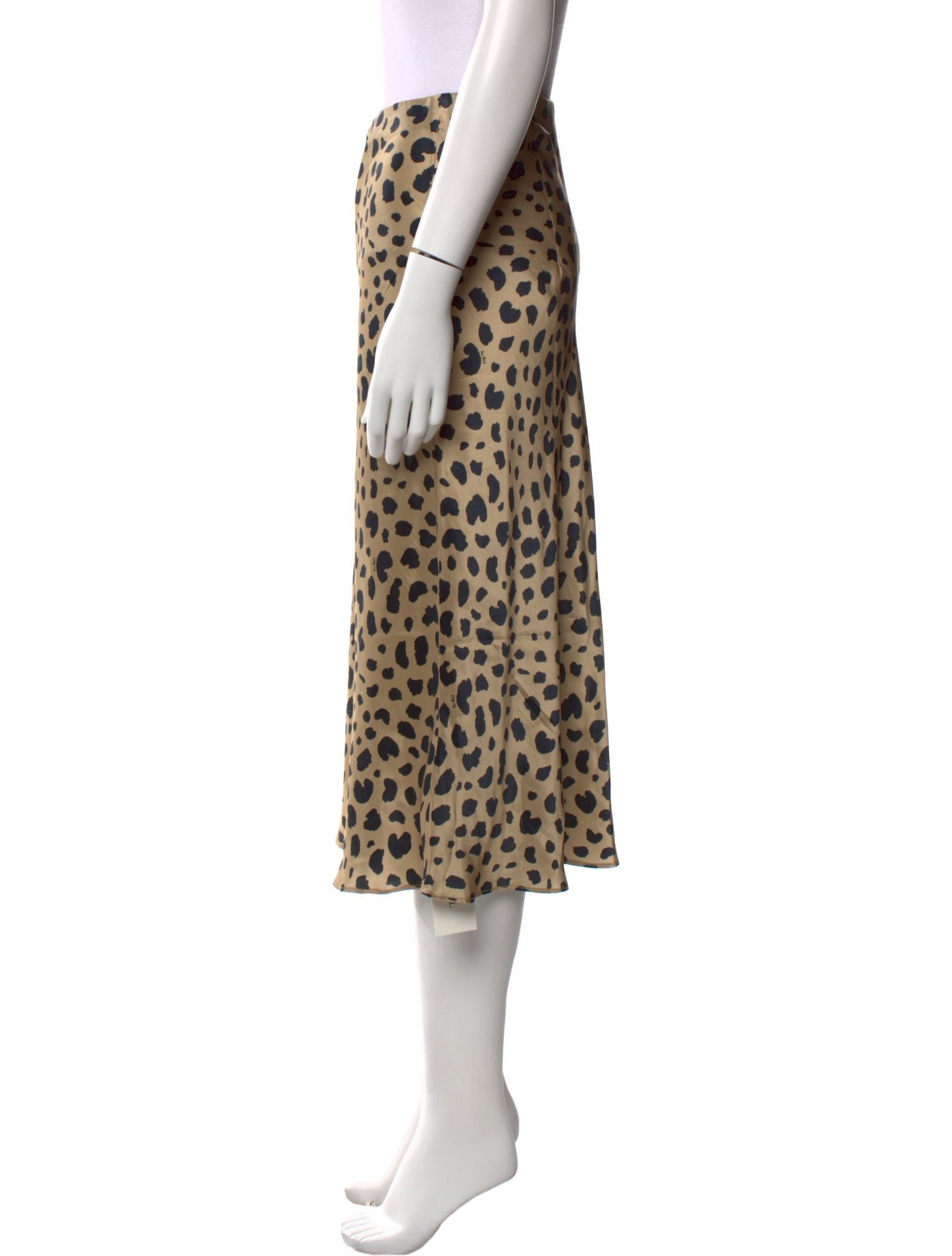 Réalisation Par Silk Midi Length Skirt