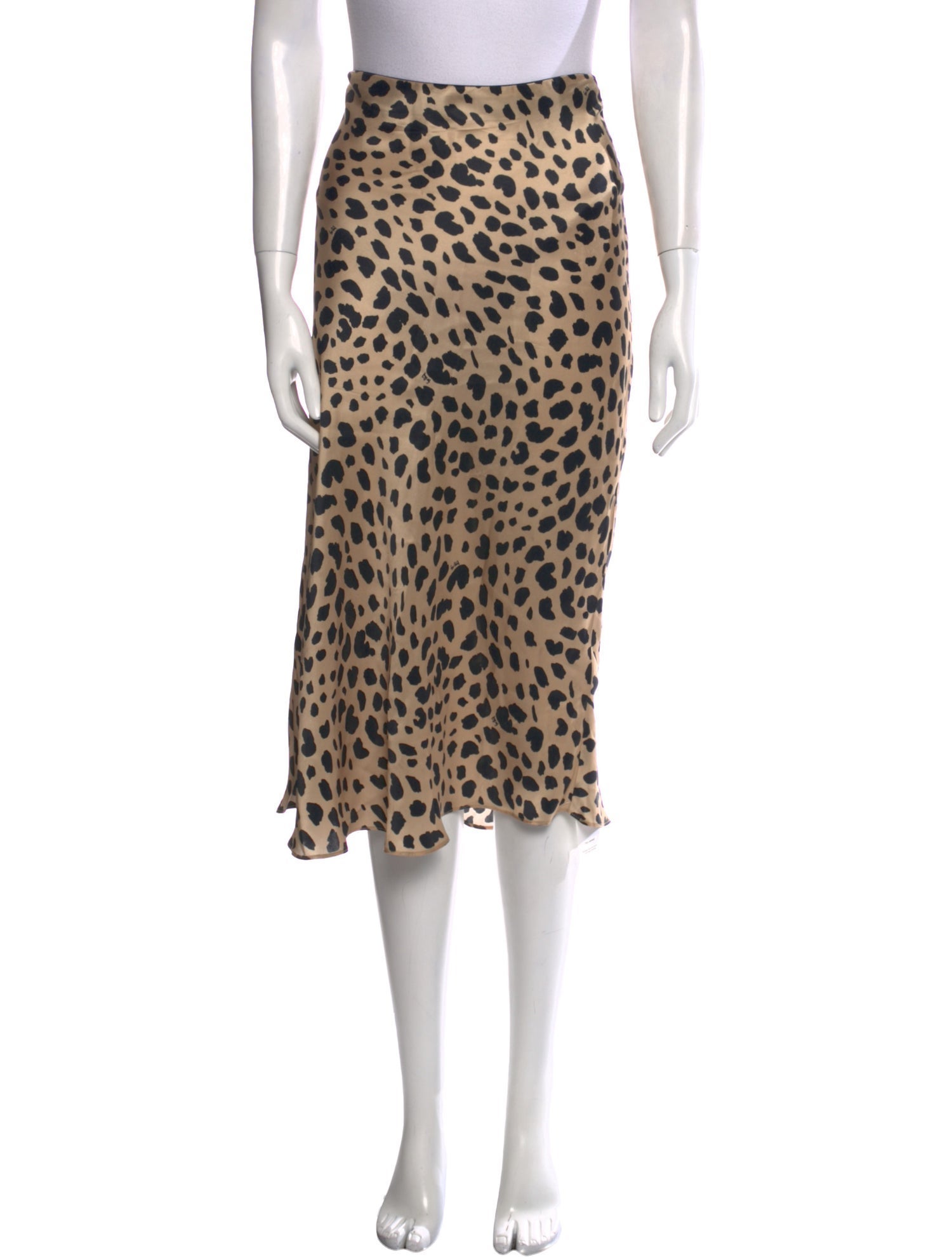 Réalisation Par Silk Midi Length Skirt