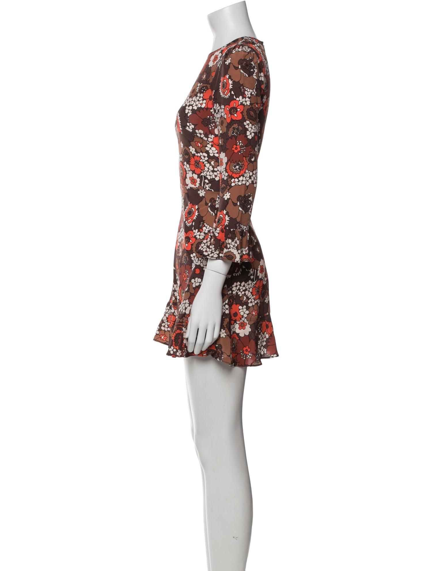 Réalisation Par Silk Mini Dress