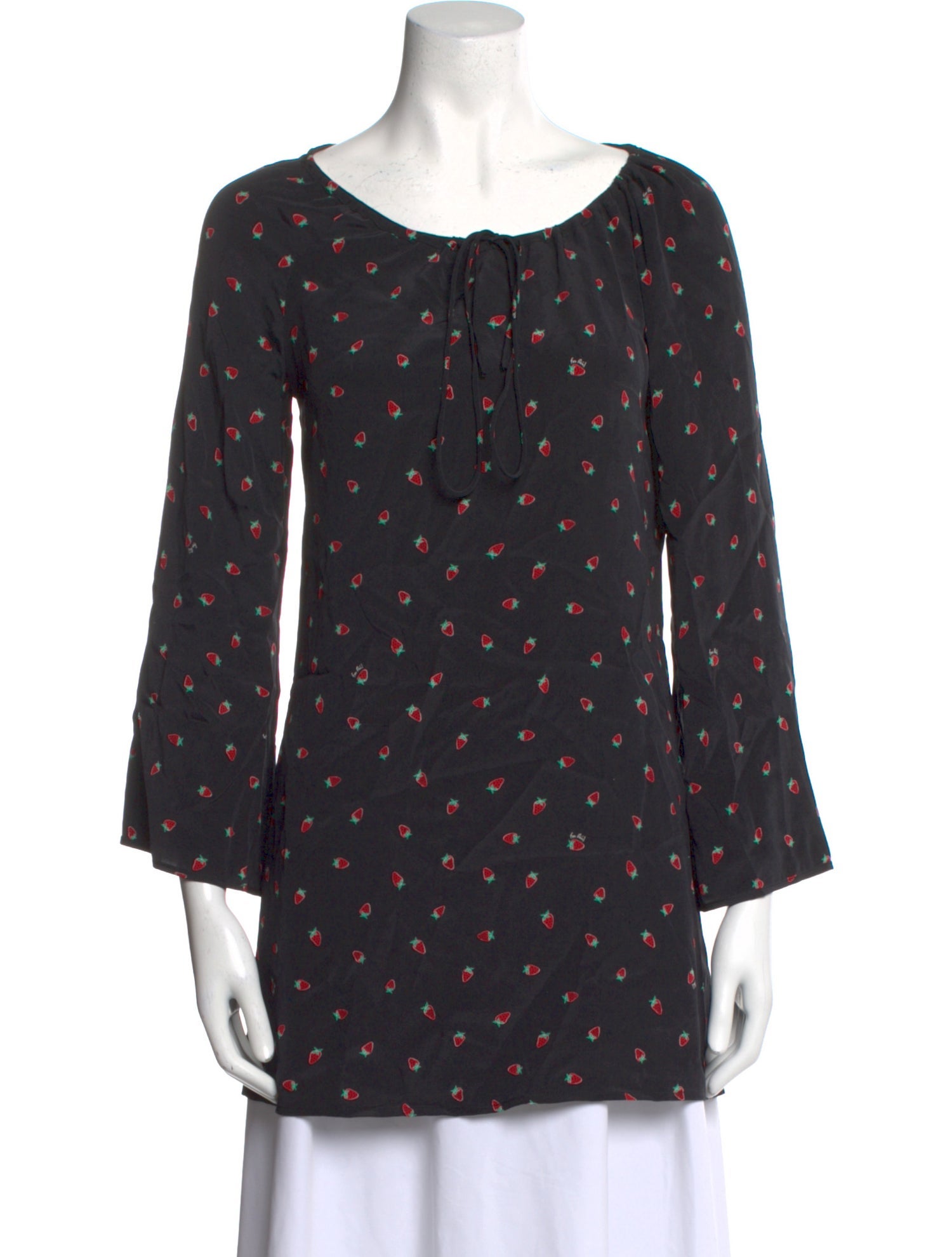 Réalisation Par Silk Printed Tunic