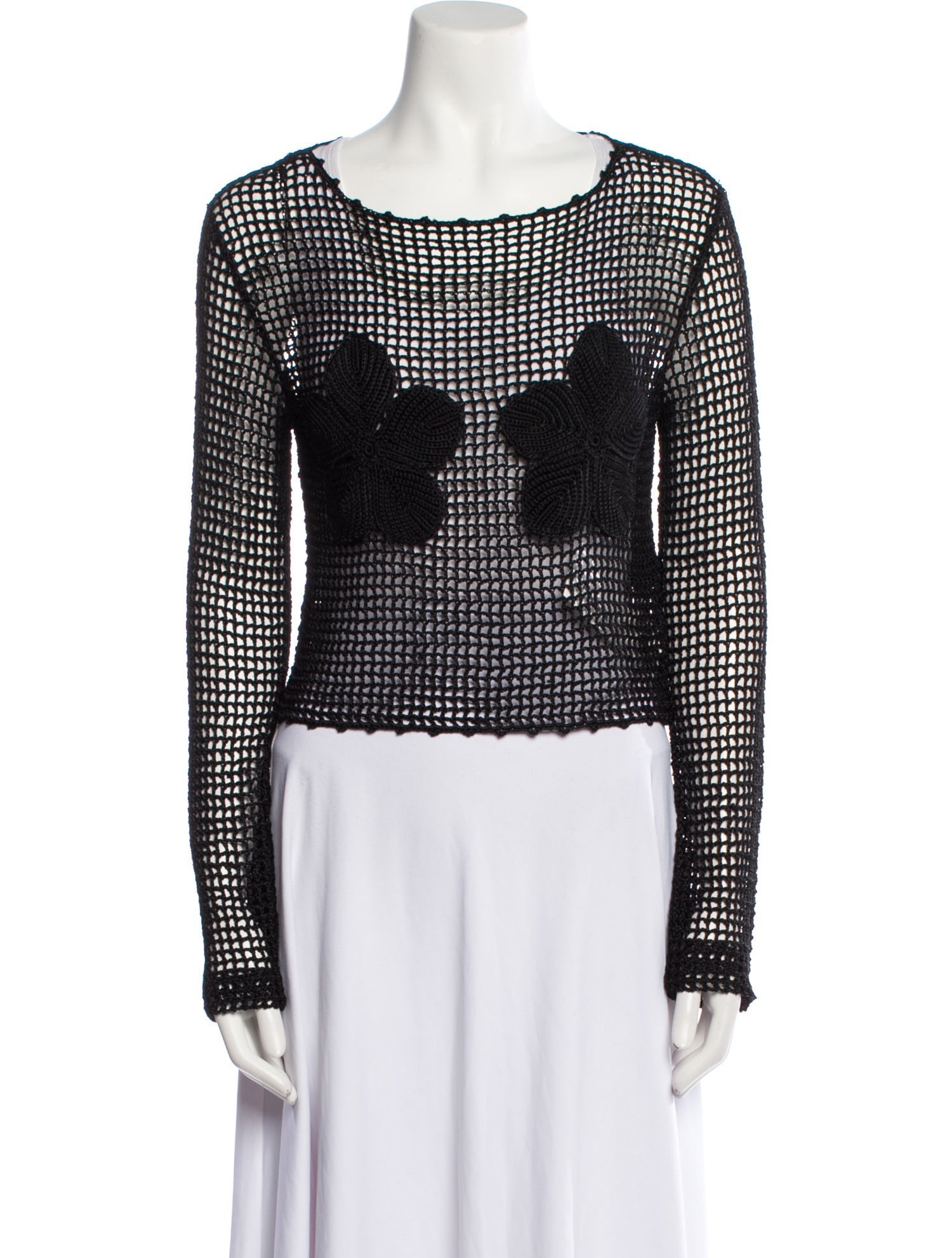 Réalisation Par Bateau Neckline Sweater