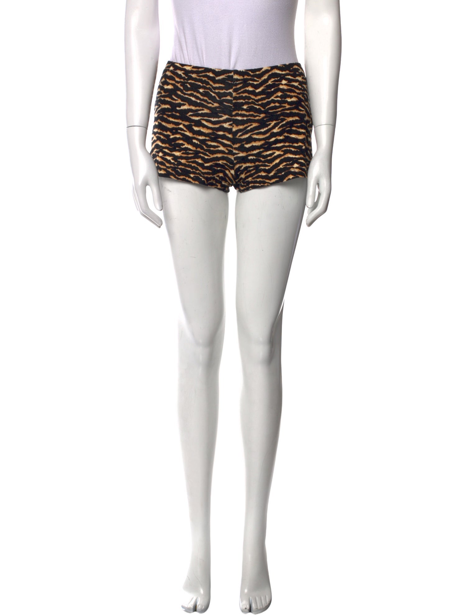 Réalisation Par Animal Print Mini Shorts w/ Tags