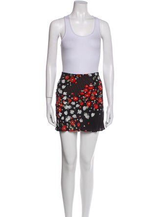 Réalisation Par Silk Printed Skirt Set