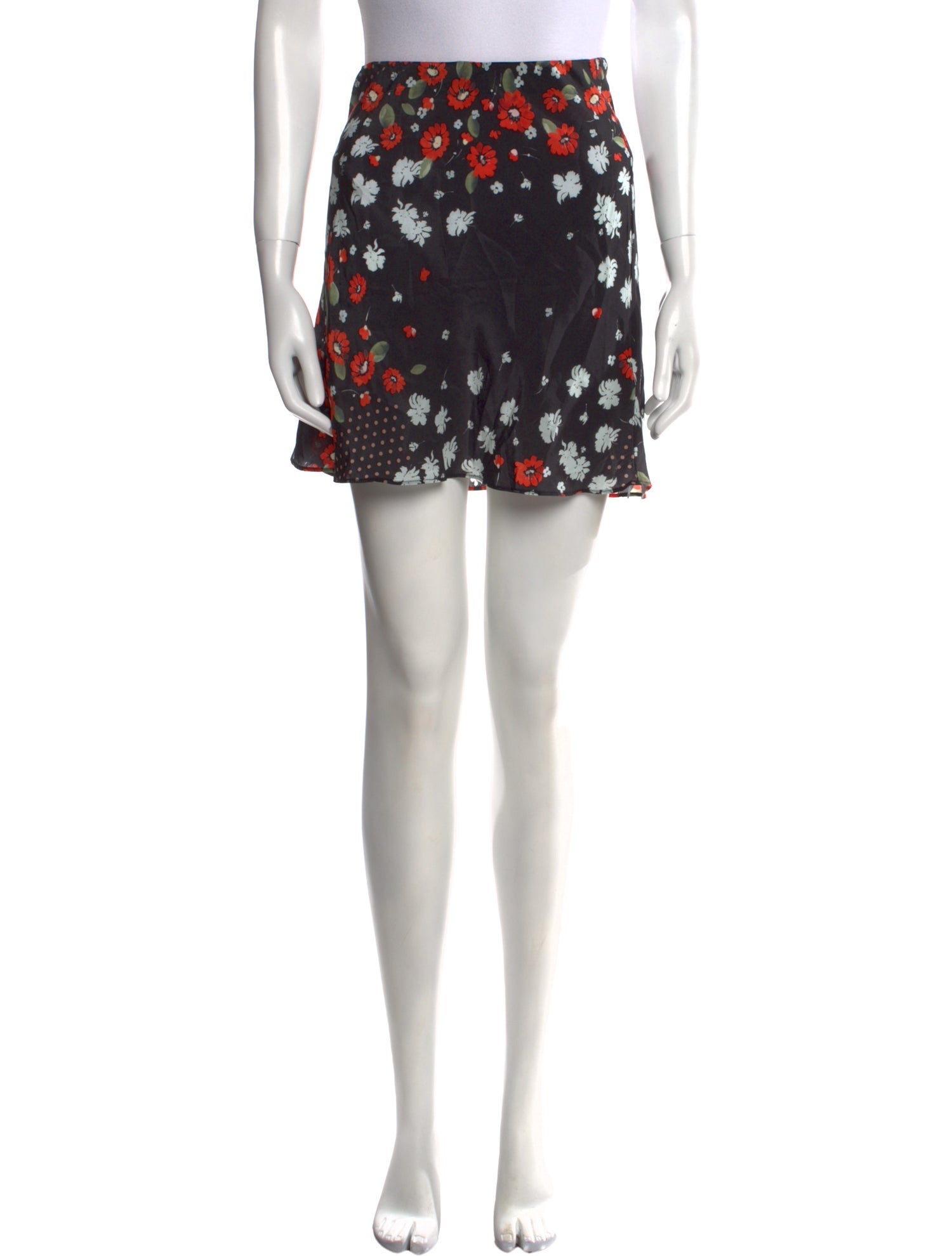 Réalisation Par Silk Mini Skirt