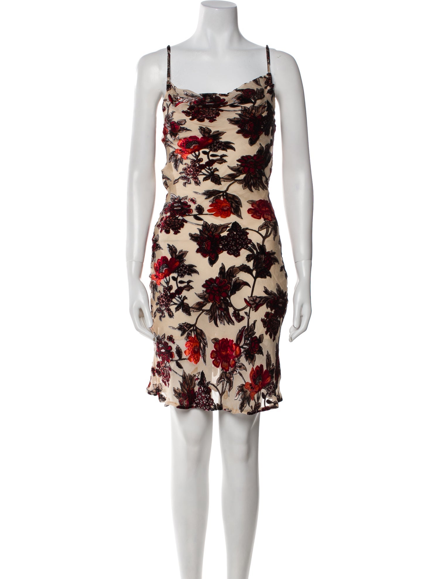 Réalisation Par Silk Midi Length Dress