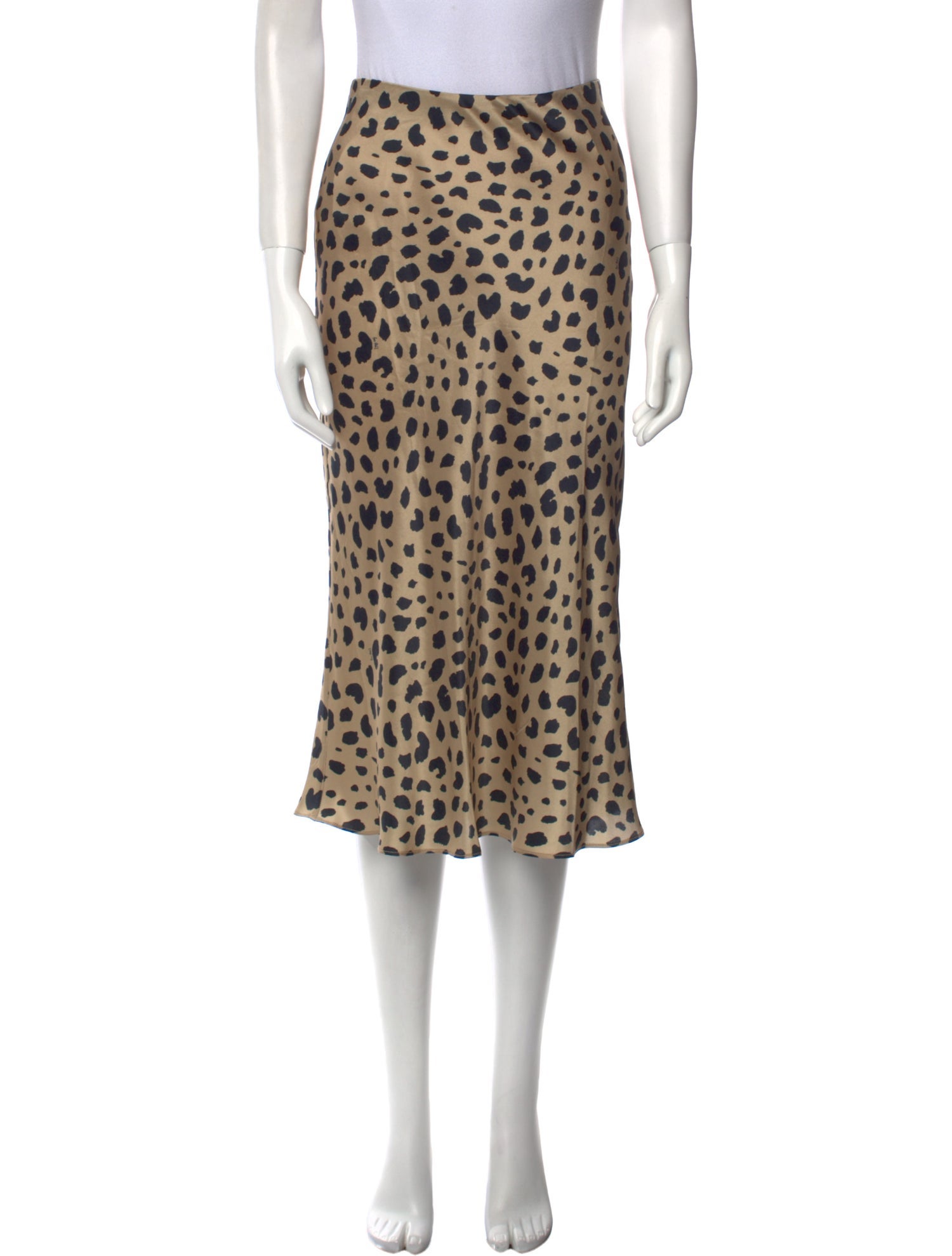 Réalisation Par Silk Midi Length Skirt