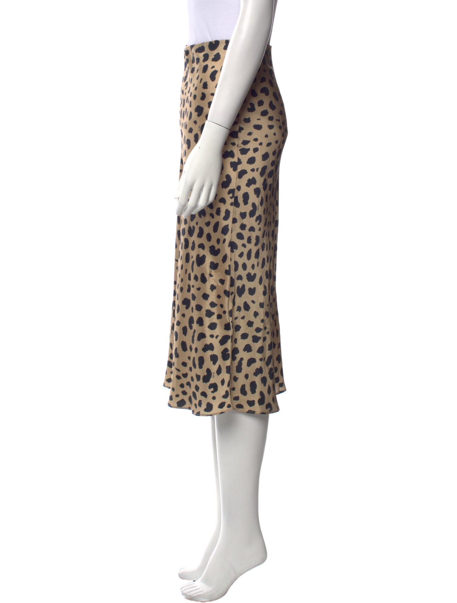 Réalisation Par Silk Midi Length Skirt