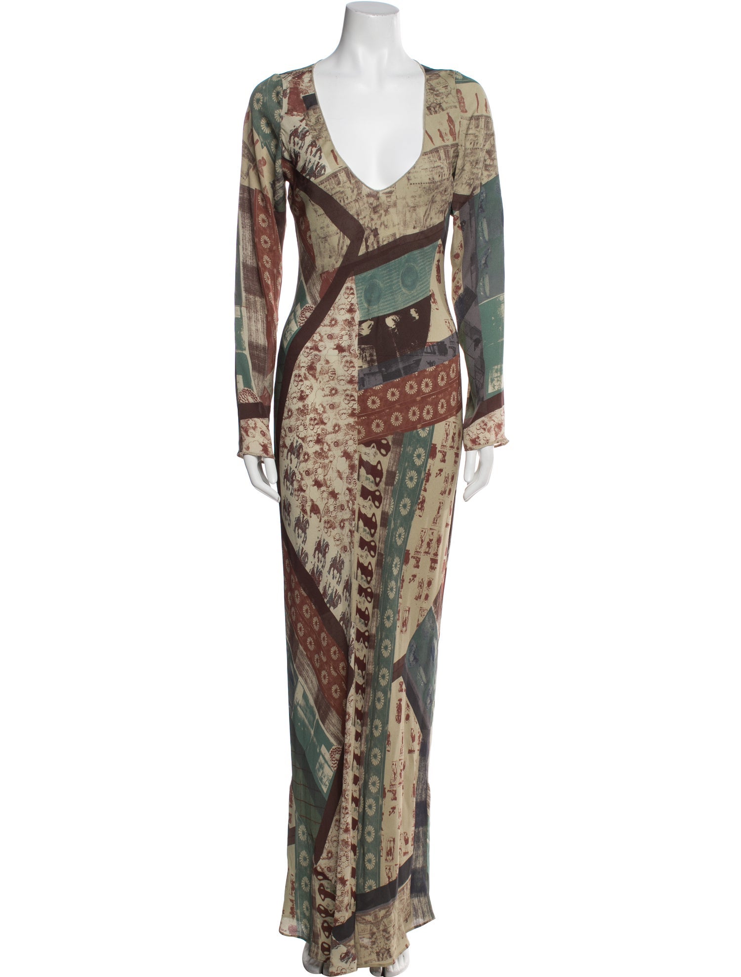 Réalisation Par Silk Long Dress