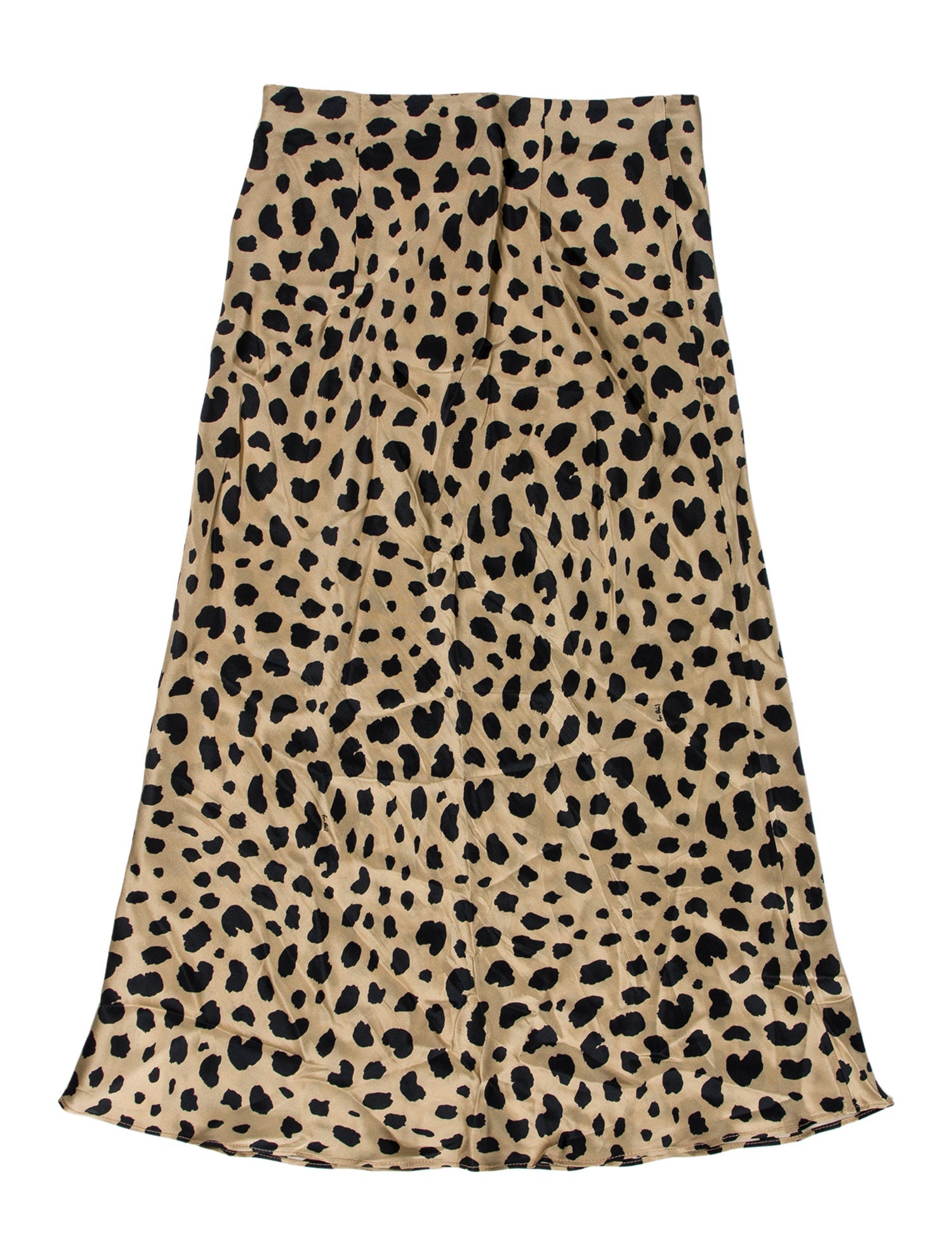 Réalisation Par Silk Knee-Length Skirt