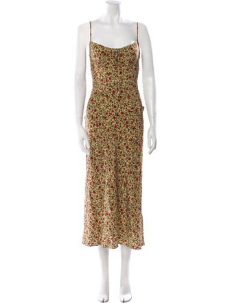 Réalisation Par Silk Long Dress