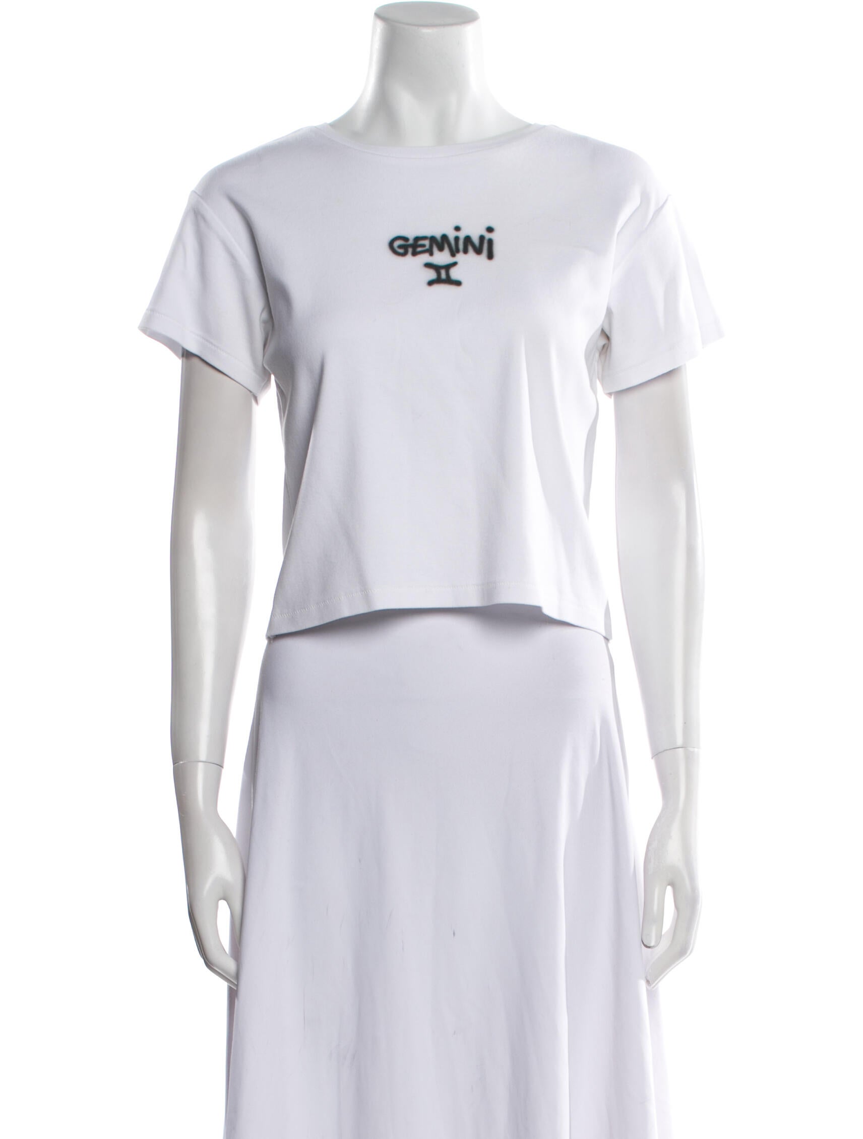 Réalisation Par Graphic Print Crew Neck T-Shirt