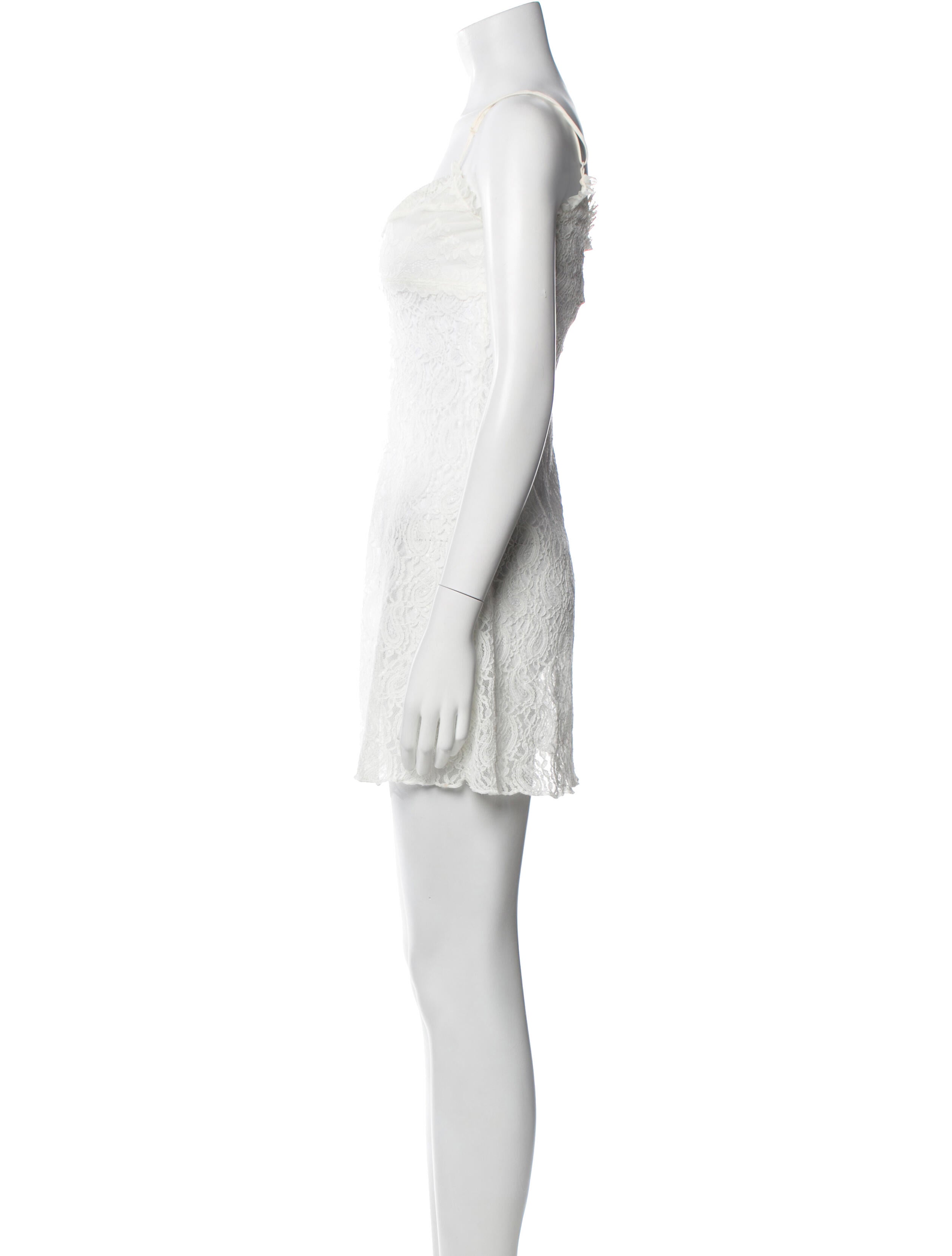 Réalisation Par V-Neck Mini Dress