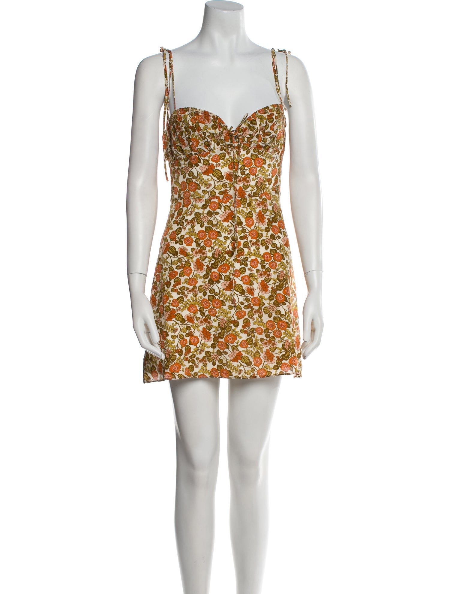 Réalisation Par Silk Mini Dress