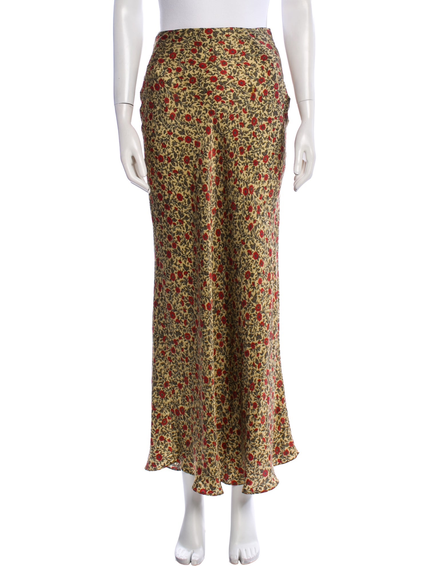 Réalisation Par Silk Long Skirt