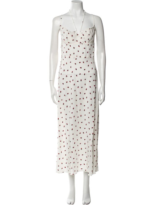 Réalisation Par Silk Midi Length Dress