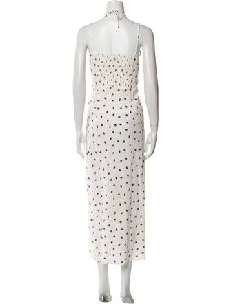 Réalisation Par Silk Midi Length Dress