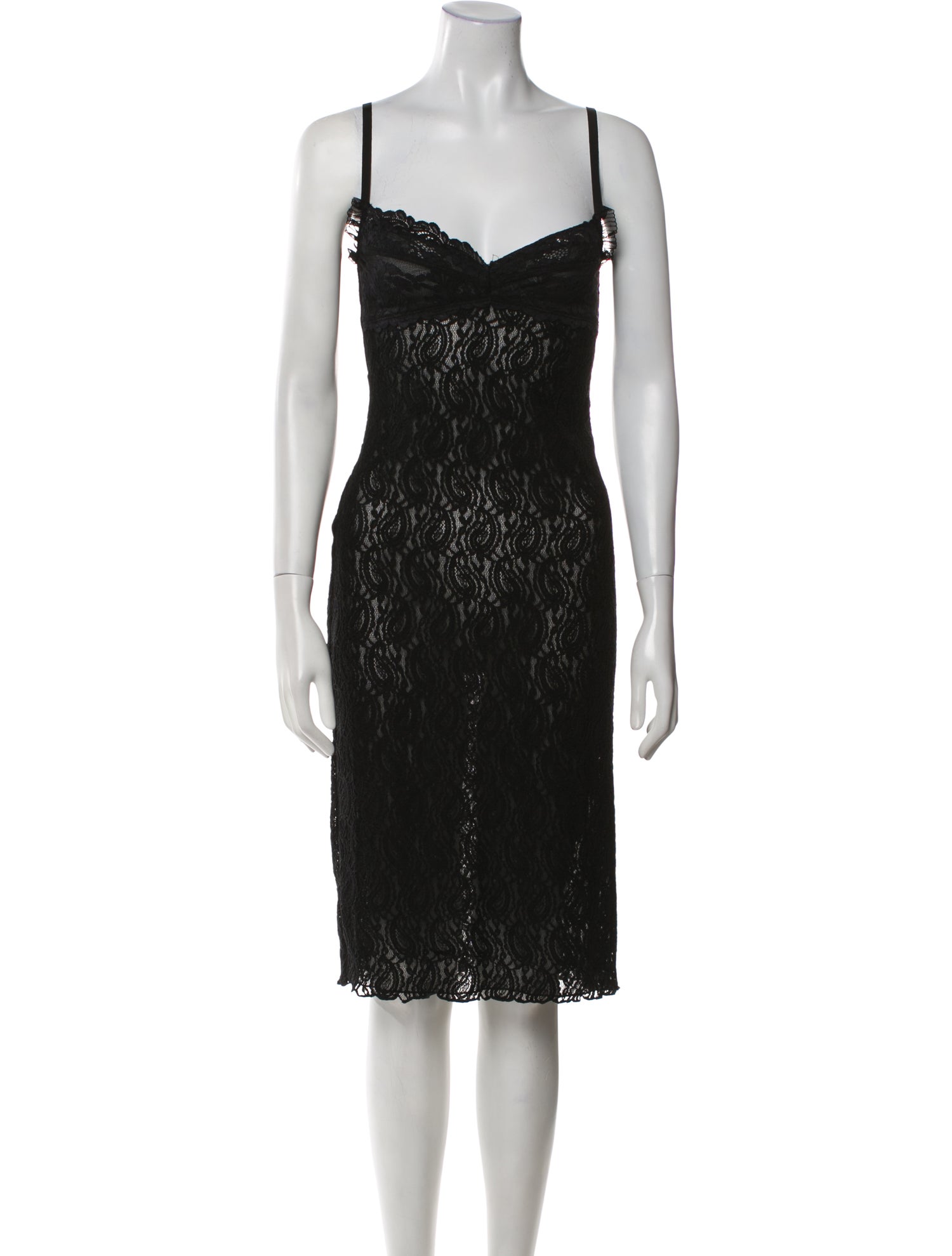 Réalisation Par V-Neck Midi Length Dress