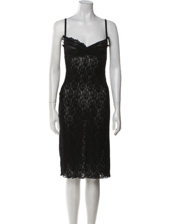 Réalisation Par V-Neck Midi Length Dress