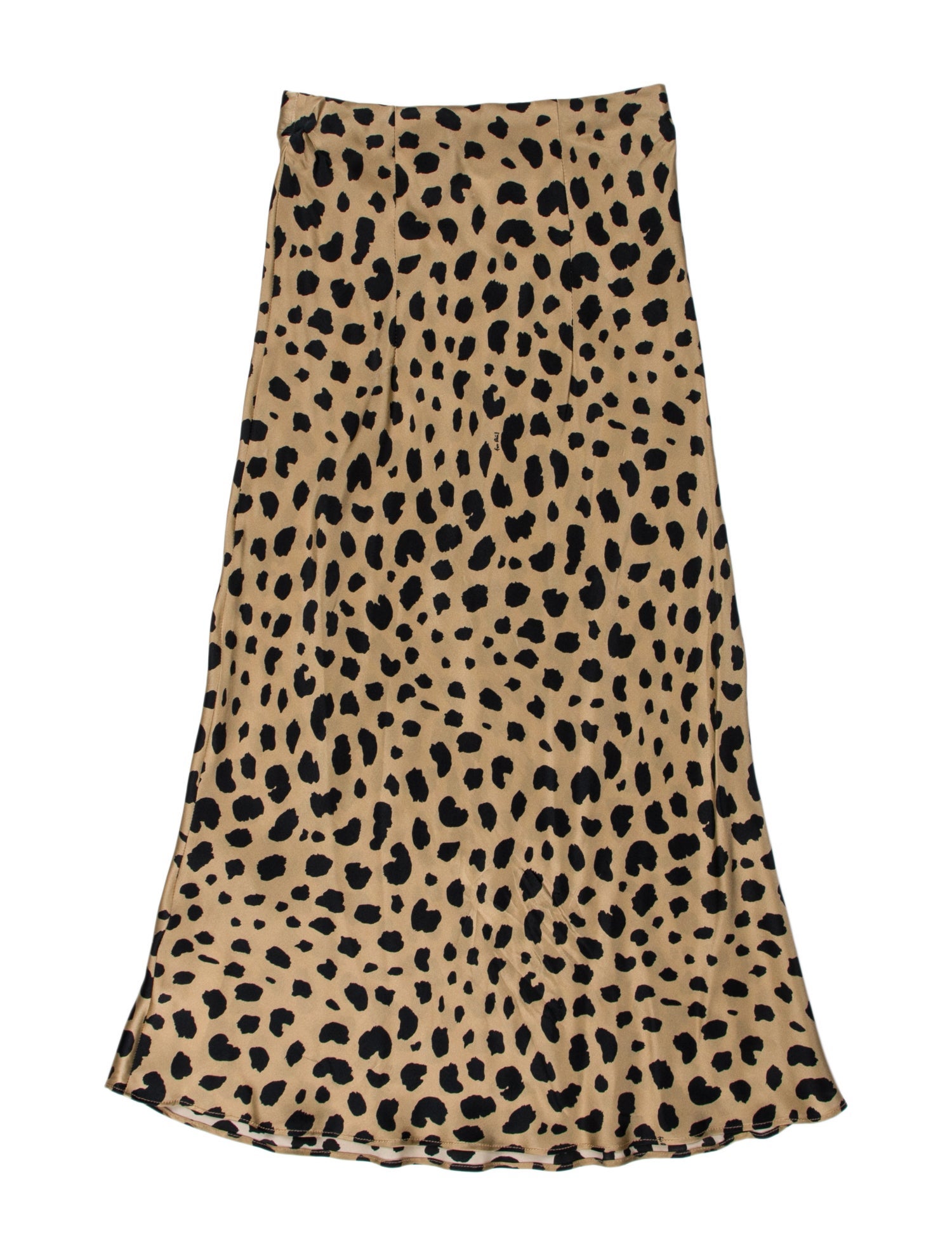 Réalisation Par Silk Knee-Length Skirt