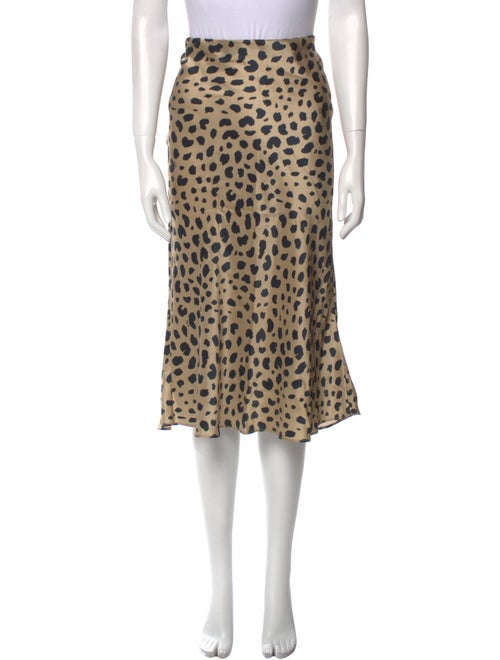 Réalisation Par Silk Midi Length Skirt