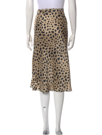 Réalisation Par Silk Midi Length Skirt