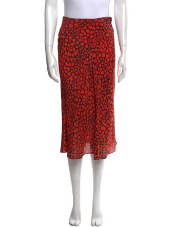 Réalisation Par Silk Midi Length Skirt