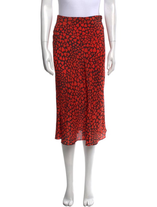 Réalisation Par Silk Midi Length Skirt