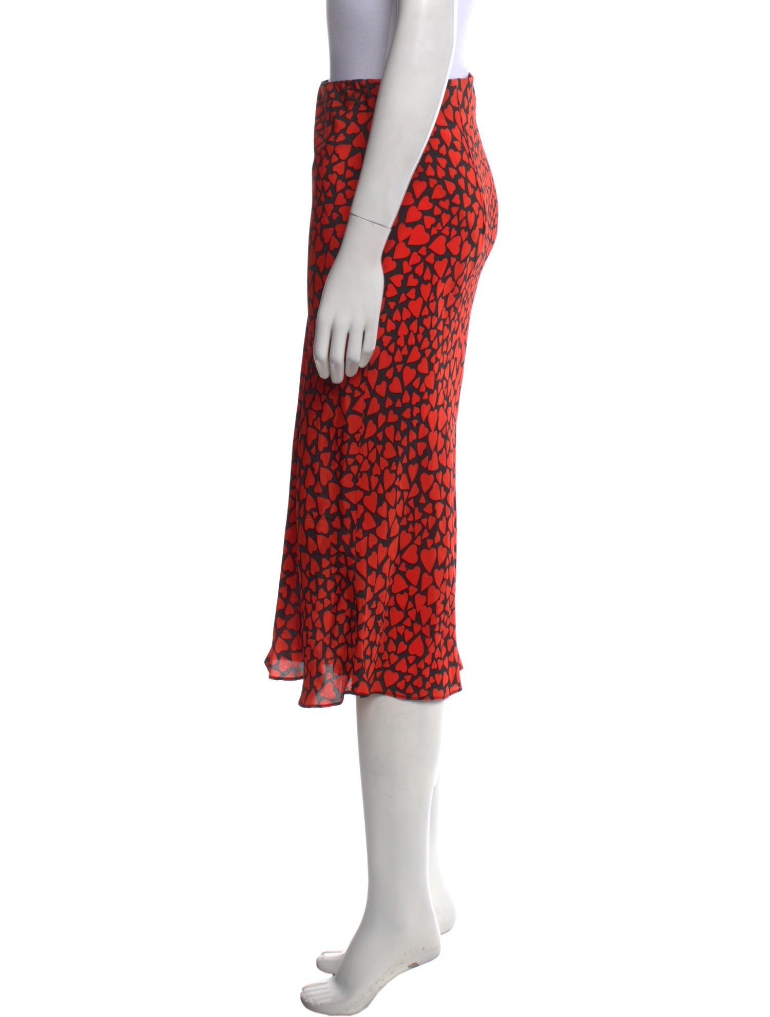 Réalisation Par Silk Midi Length Skirt