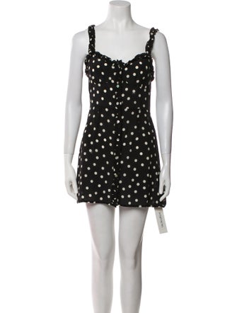 Réalisation Par Silk Polka Dot Print Tunic