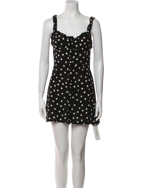 Réalisation Par Silk Polka Dot Print Tunic