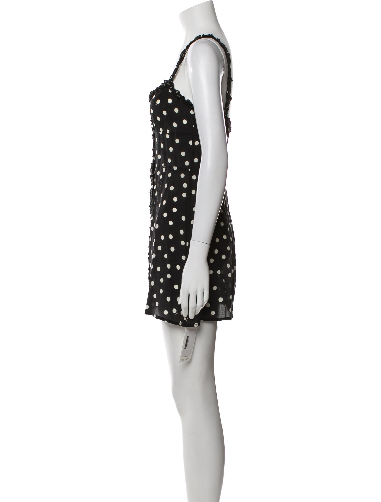 Réalisation Par Silk Polka Dot Print Tunic