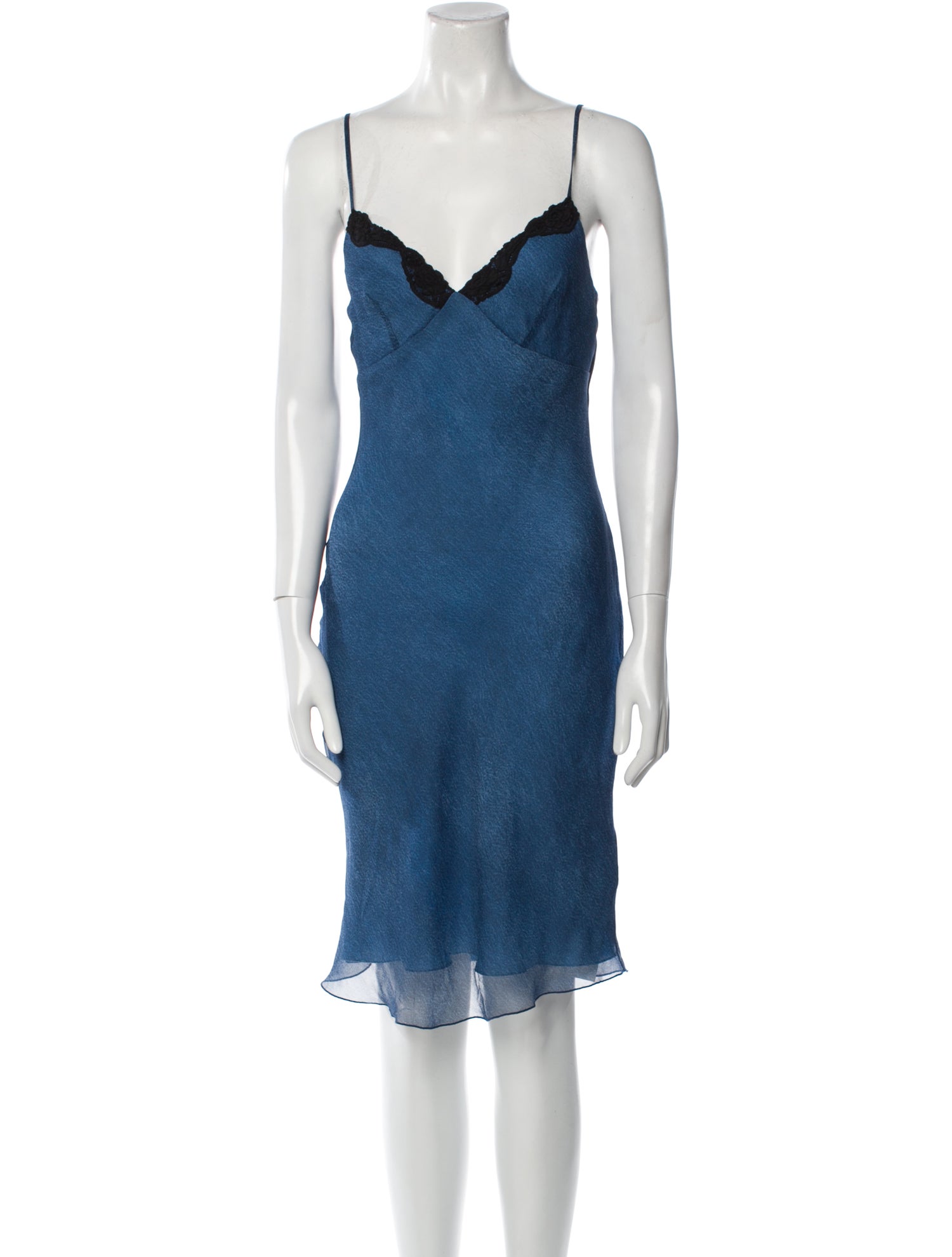 Réalisation Par Silk Knee-Length Dress